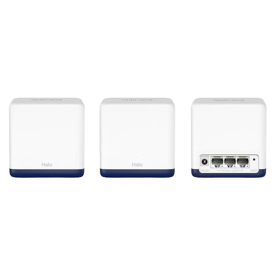 Sistem Wi-Fi Mesh MERCUSYS Halo H50G (3-pack), Alb