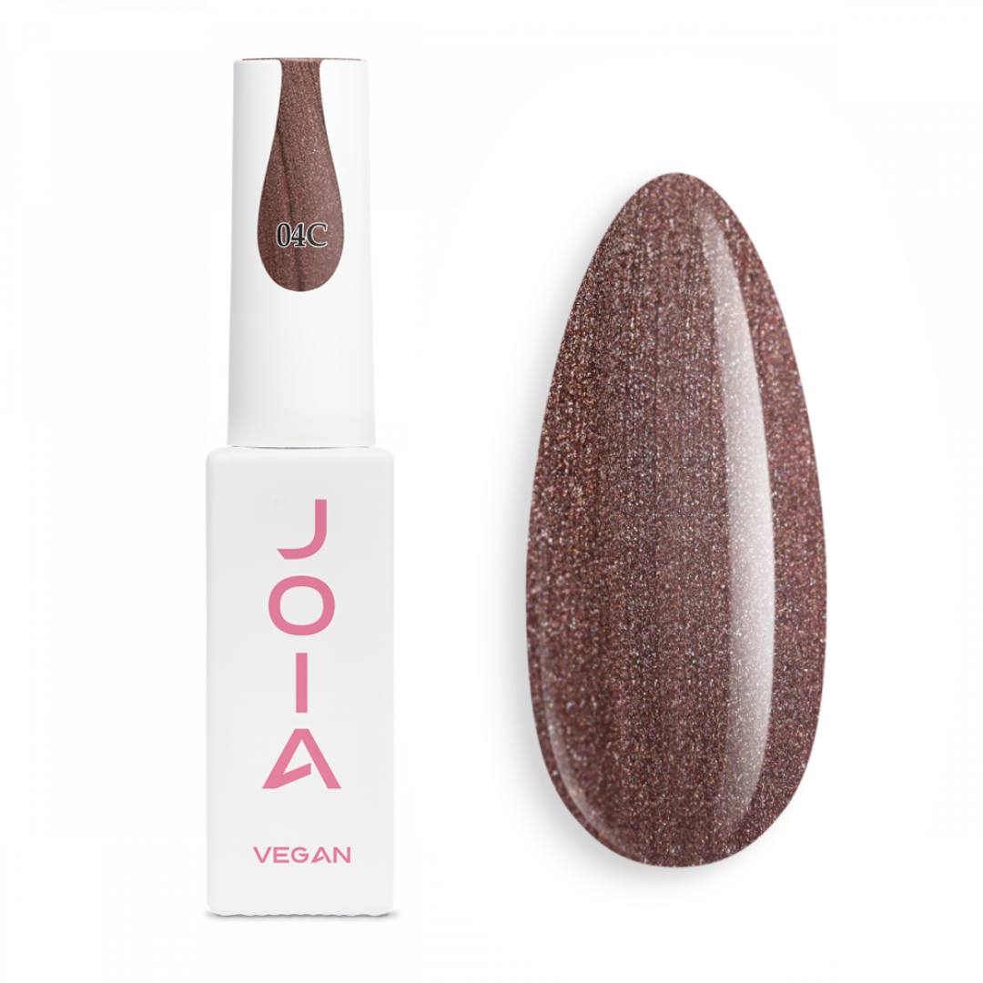 Ojă semipermanentă JOIA vegan Cat Eye 04C Topaz fumuriu, 6 ml