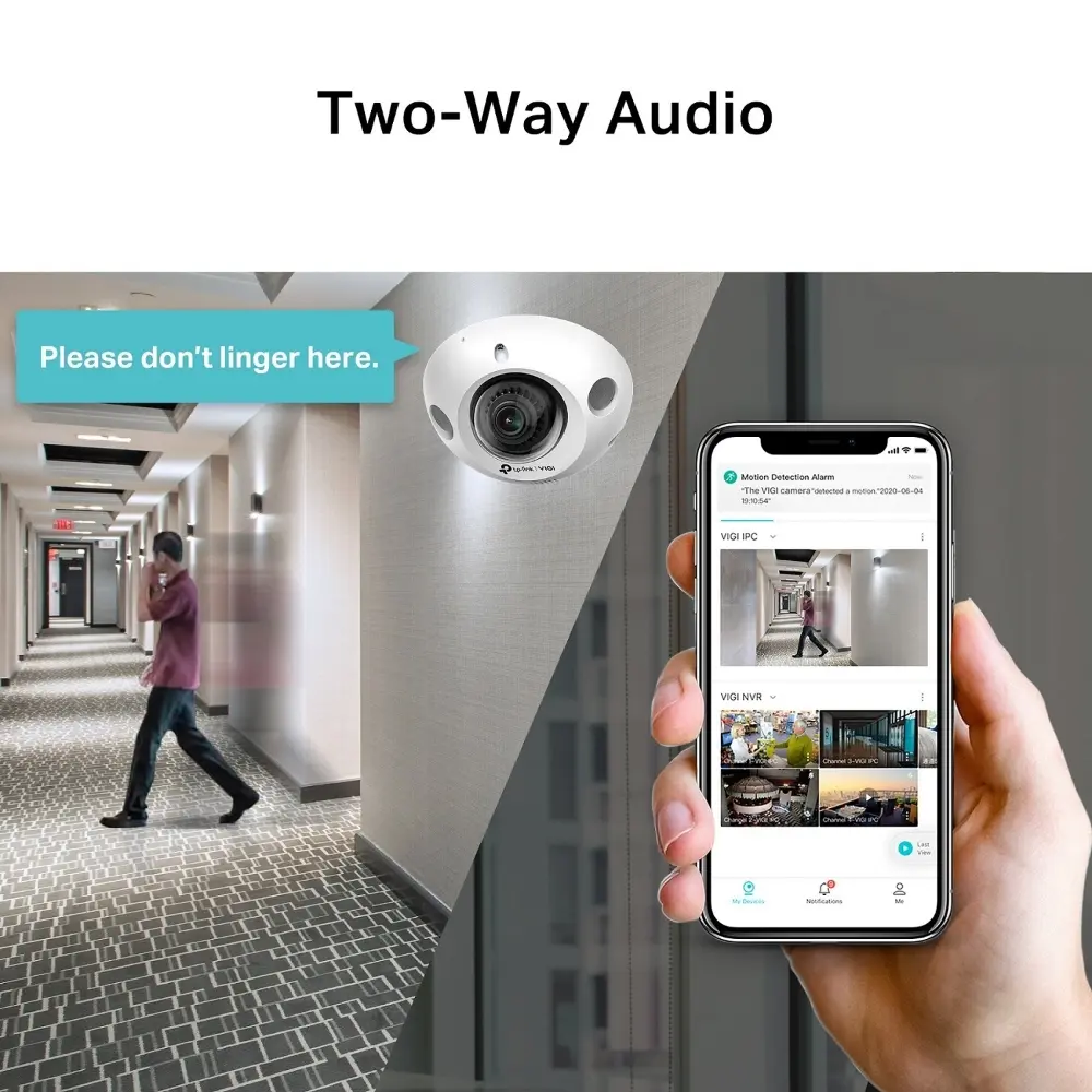 Camera de supraveghere IP TP-LINK VIGI C230I Mini(2.8mm), Alb