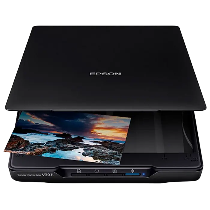 Scanner Tablet Epson Perfection V39II, A4, Negru