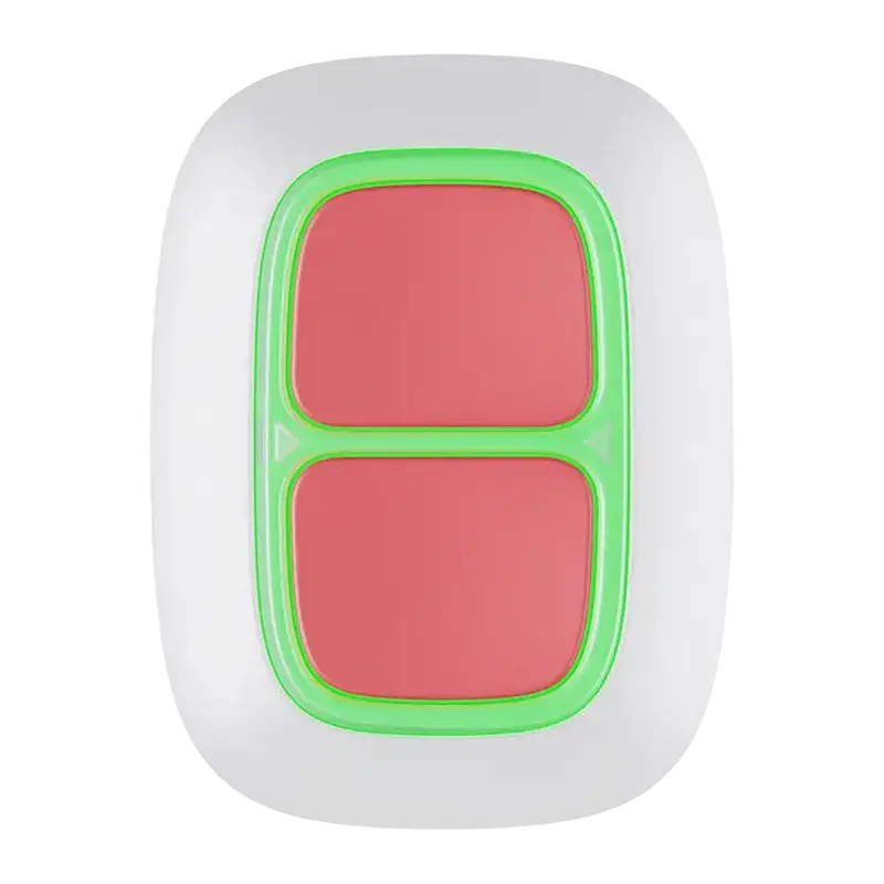 Buton de urgență Ajax DoubleButton, Alb