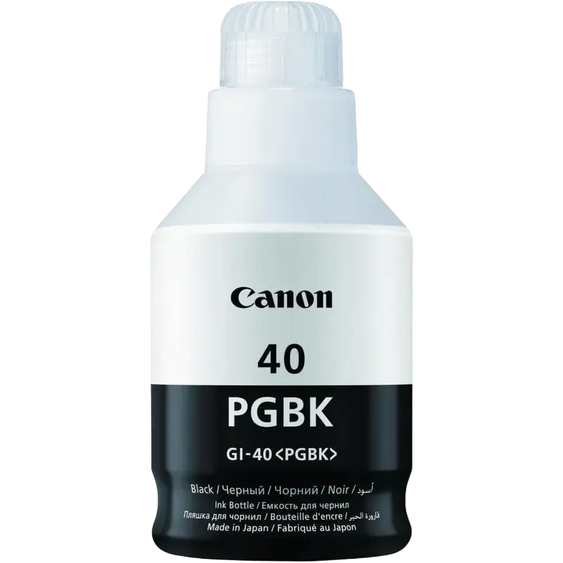 Recipient de cerneală Canon GI-40, 170ml, Negru
