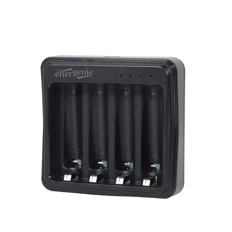 Încărcător Acumulatori Gembird BC-USB-03, Negru