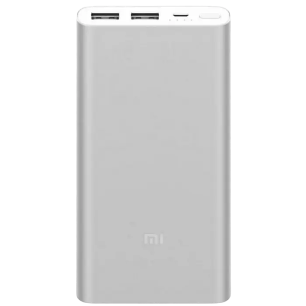 Acumulator extern Xiaomi Power Bank 2S, 10000mAh, Argintiu