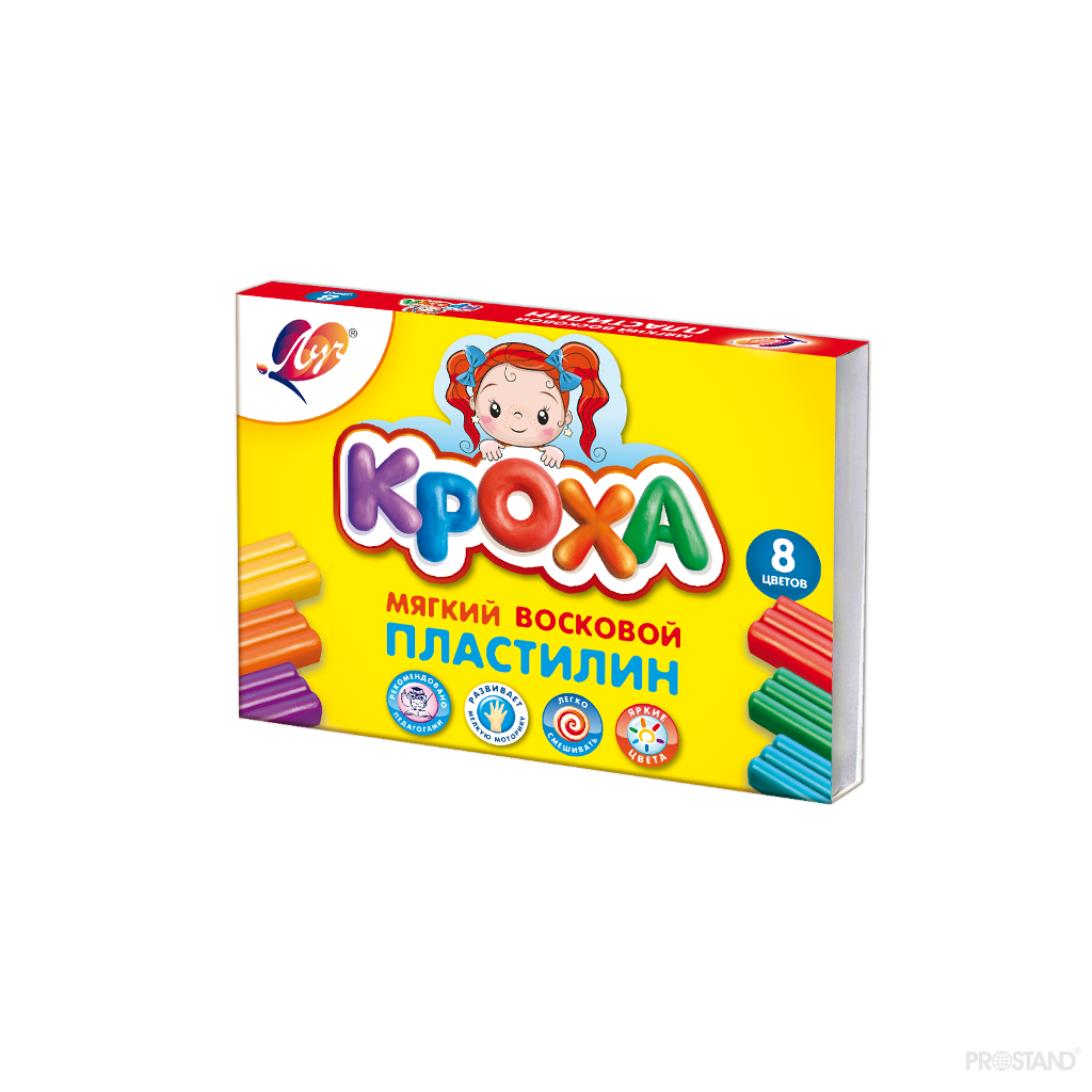 Pasta de modelat moale Kroha 8cu 25С 1551-08 Луч