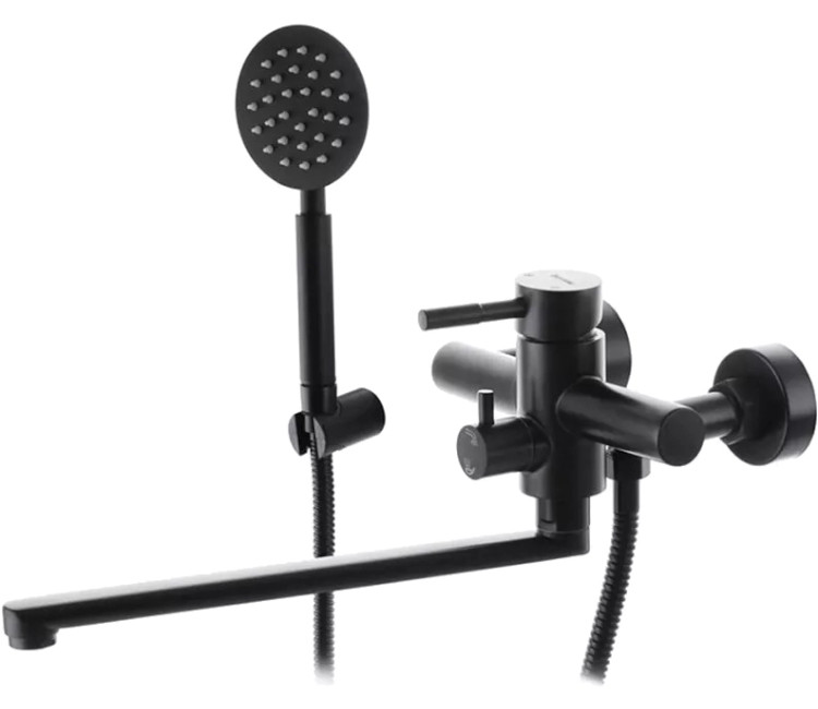 Baterie pentru cadă Wezer EKO7A-01-Black Ø35 (negru)
