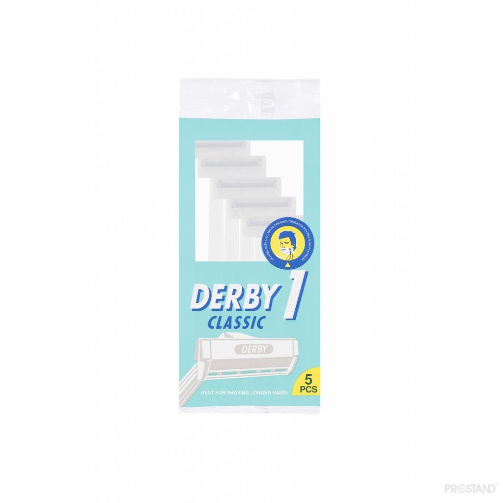 DERBY CLASSIC D1 Aparat p/u ras de unica folosinta 1 lama 5 buc 0044 /101010212  1/14
