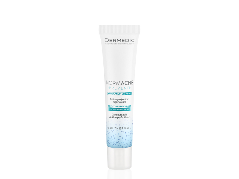 Dermedic normacne preventi crema anti-imperfectiuni de noapte ten gras/mixt 40ml