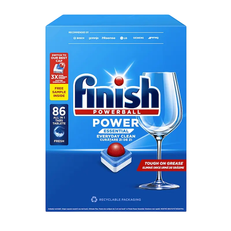 Tablete Finish Essential Fresh 86 buc