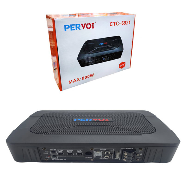 SubwooferActiv PERVOI CTC-6921 / Bufer. Subwoofer activ ultra-subțire