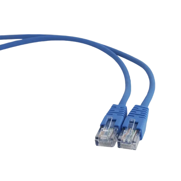 Patch cord Cablexpert PP12-2M/B, CAT5e UTP, 2m, Albastru