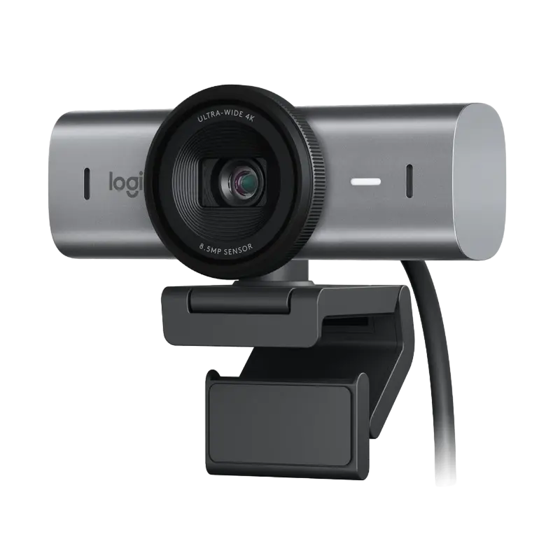 Cameră Web Logitech MX Brio 705 for Business, 1920x1080, Gri