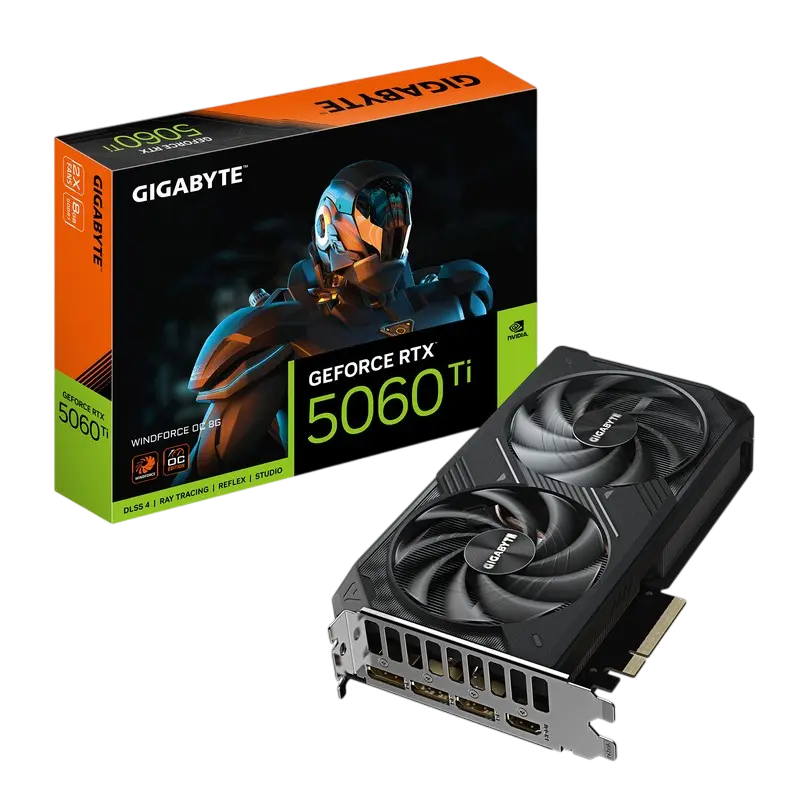 Placă Video Gigabyte GV-N506TWF2OC-8GD, 8GB GDDR7 128bit