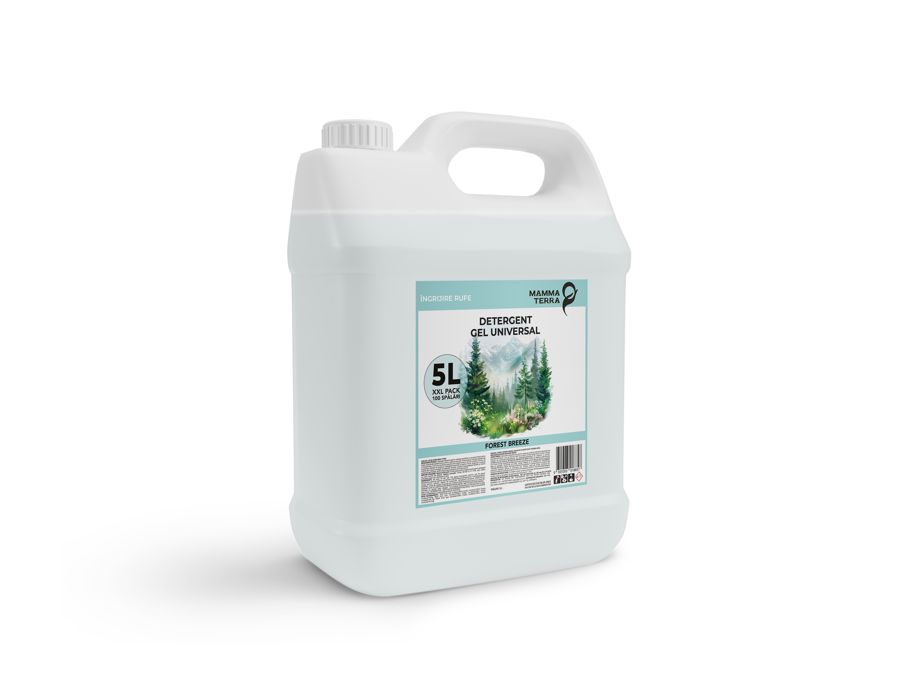 Detergent Gel Universal Forest Breeze 5 L