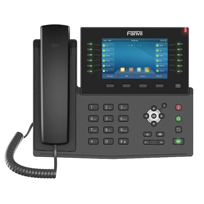 Telefon IP Fanvil X7C, Negru