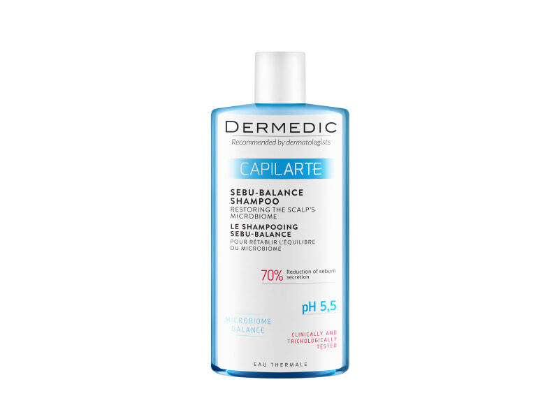 Dermedic capilarte Sampon Sebu-Balance pentru restabilirea microbiomului scalpului 300ml