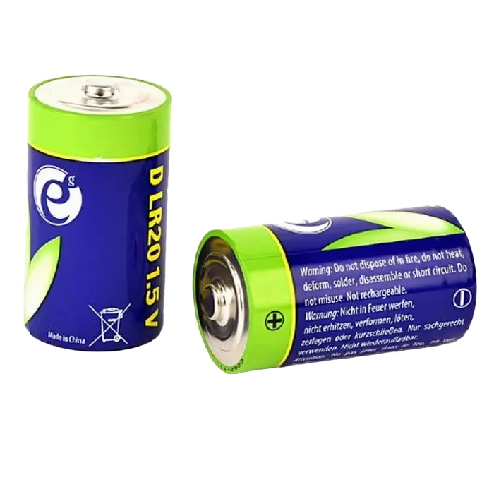 Baterii Energenie EG-BA-LR20-01, D, 18000mAh, 2buc.