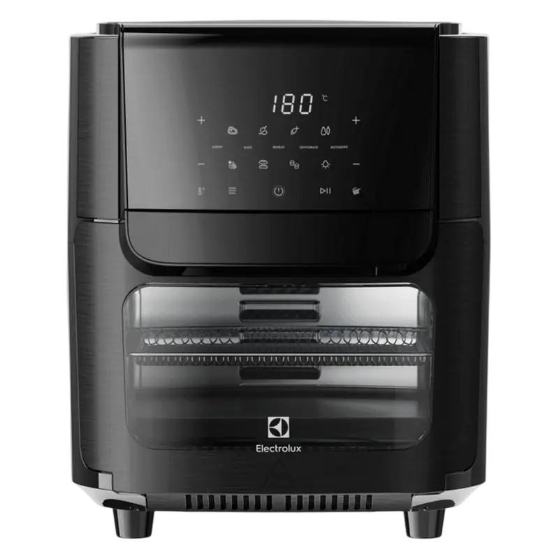 Friteuză cu aer cald Electrolux EAF12B, Negru