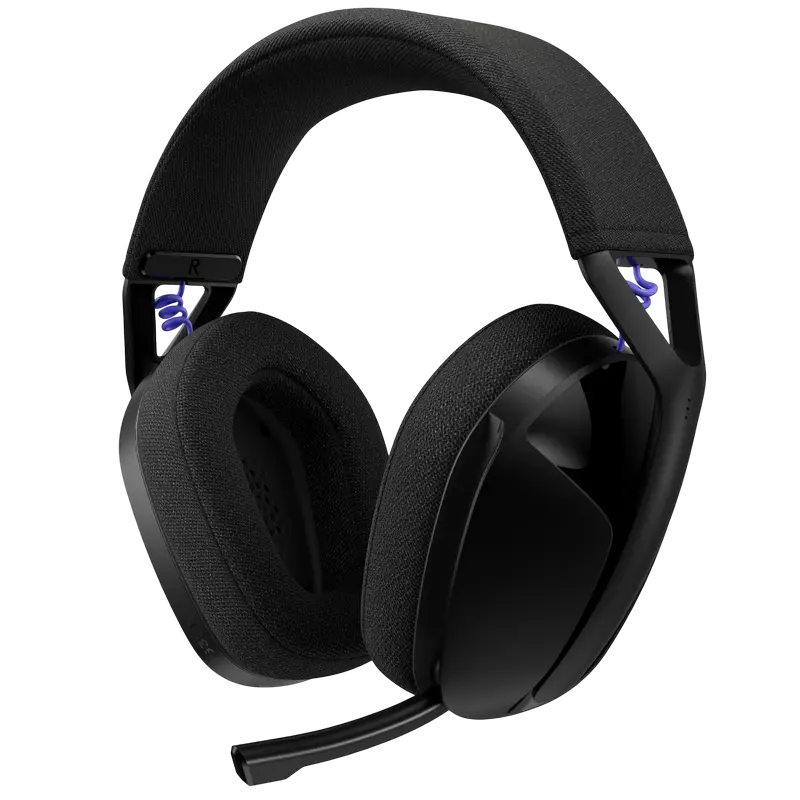 Căști gaming Logitech G321 Lightspeed, Fără fir, Negru