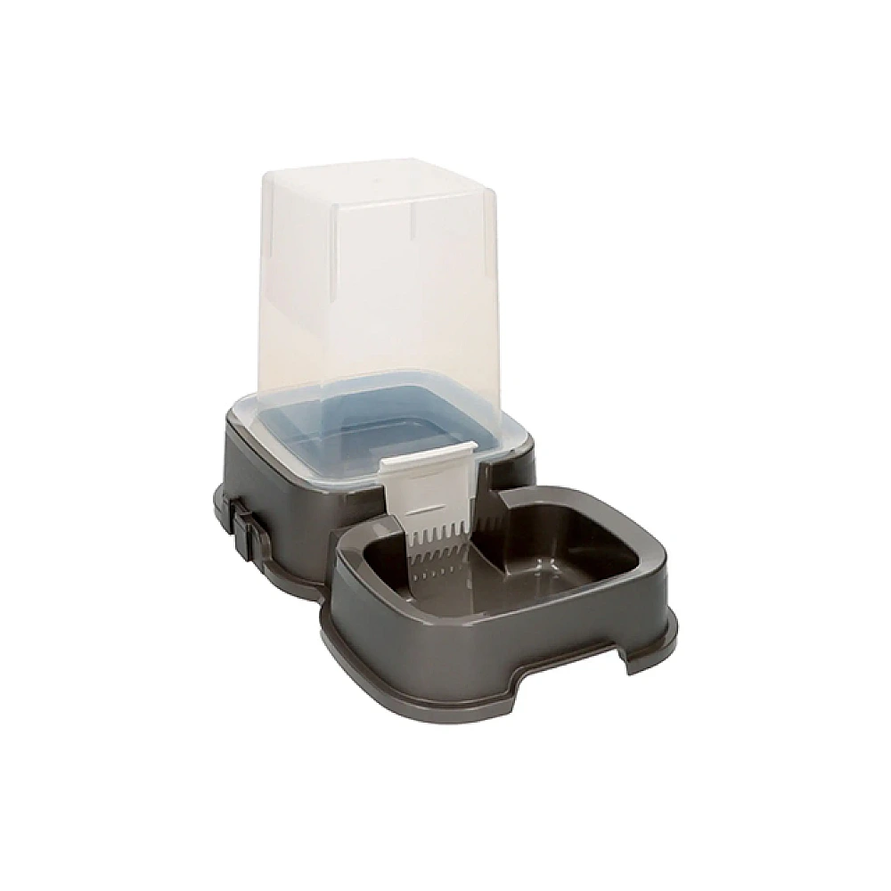 Recipient dozator apa/hrana pentru animale 3.4l, 36.1X21.6X24.2cm