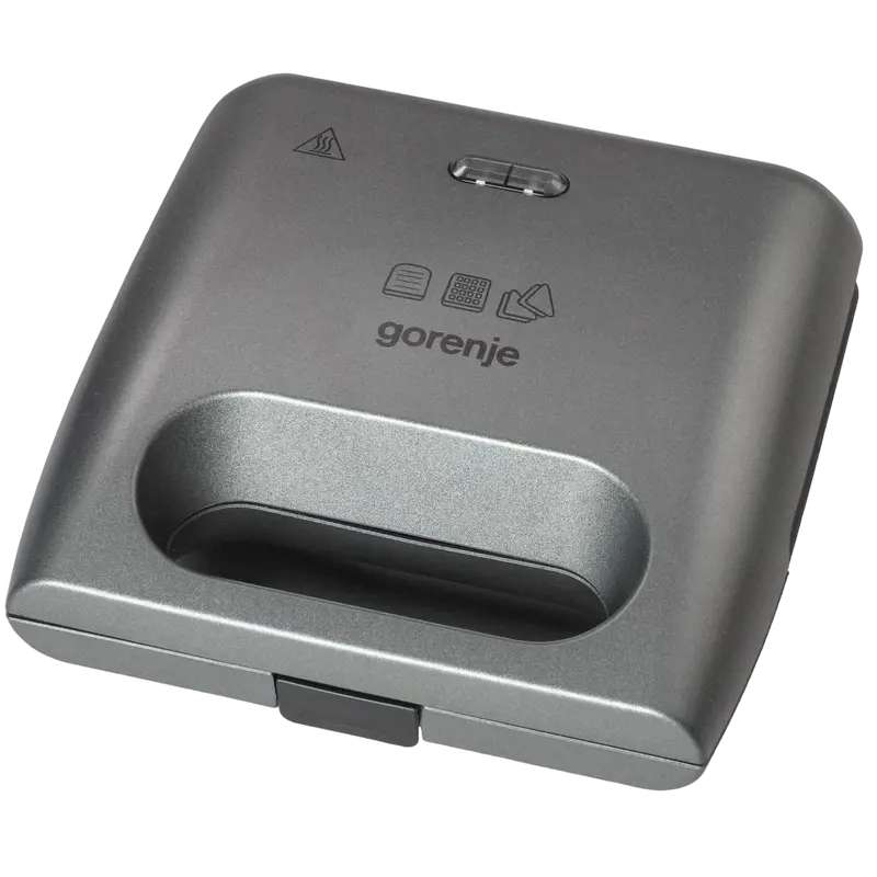 Aparat pentru sandwich multifunctional Gorenje SM703GCG, Argintiu