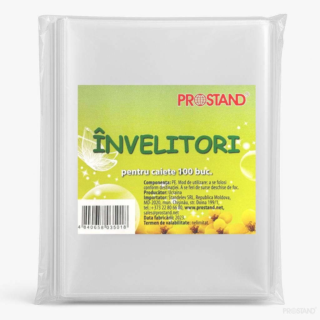 Invelitori p/u caiet si agenda 10 buc.PVC Prostand 1/100
