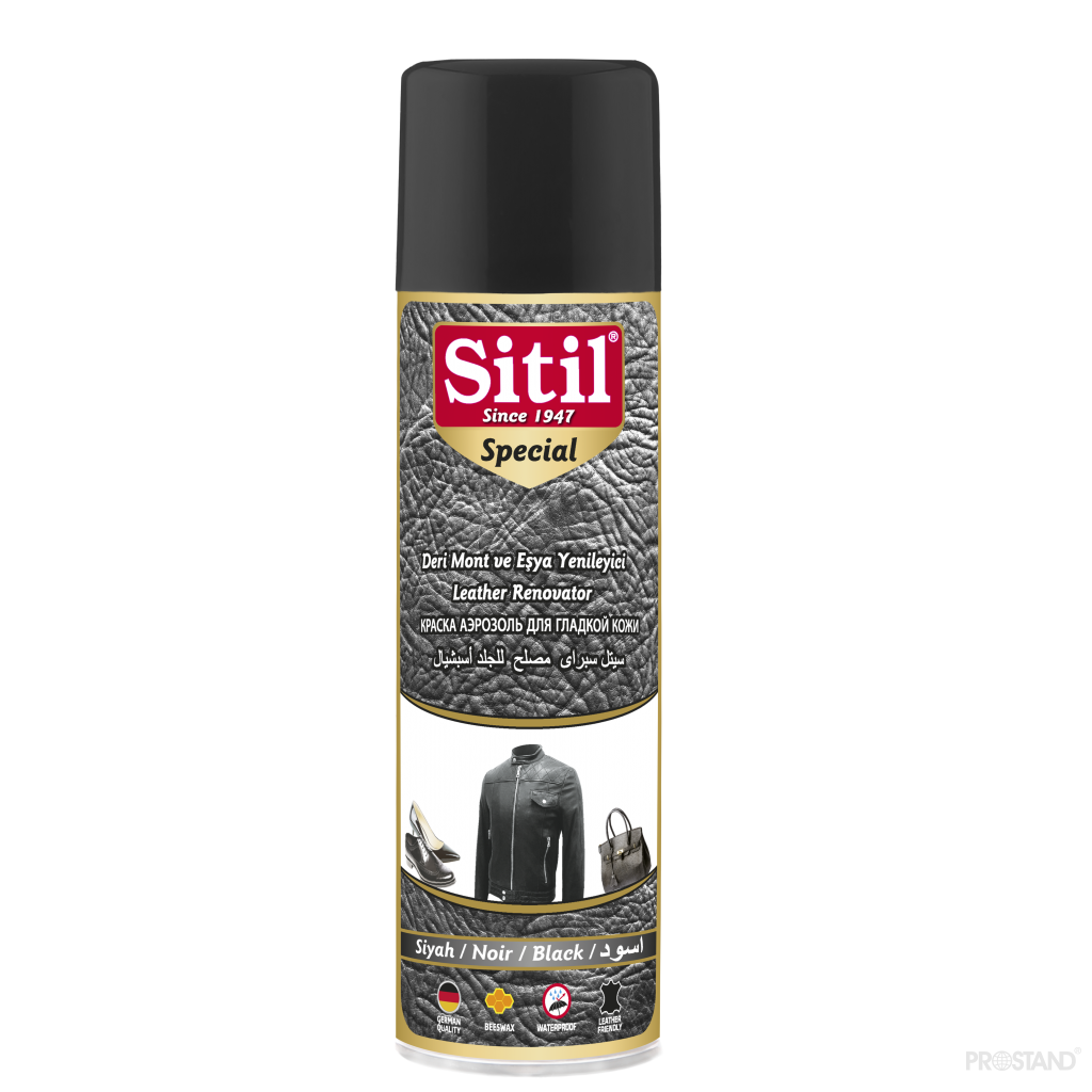 SITIL Vopsea p/u piele 300ml. 067 SSMB 01 black