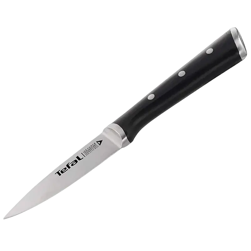 Cuțit pentru curățarea legumelor Tefal K2320514, Negru