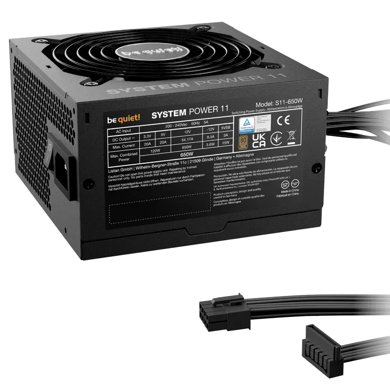 Sursă Alimentare PC be quiet! SYSTEM POWER 11, 650W, ATX,