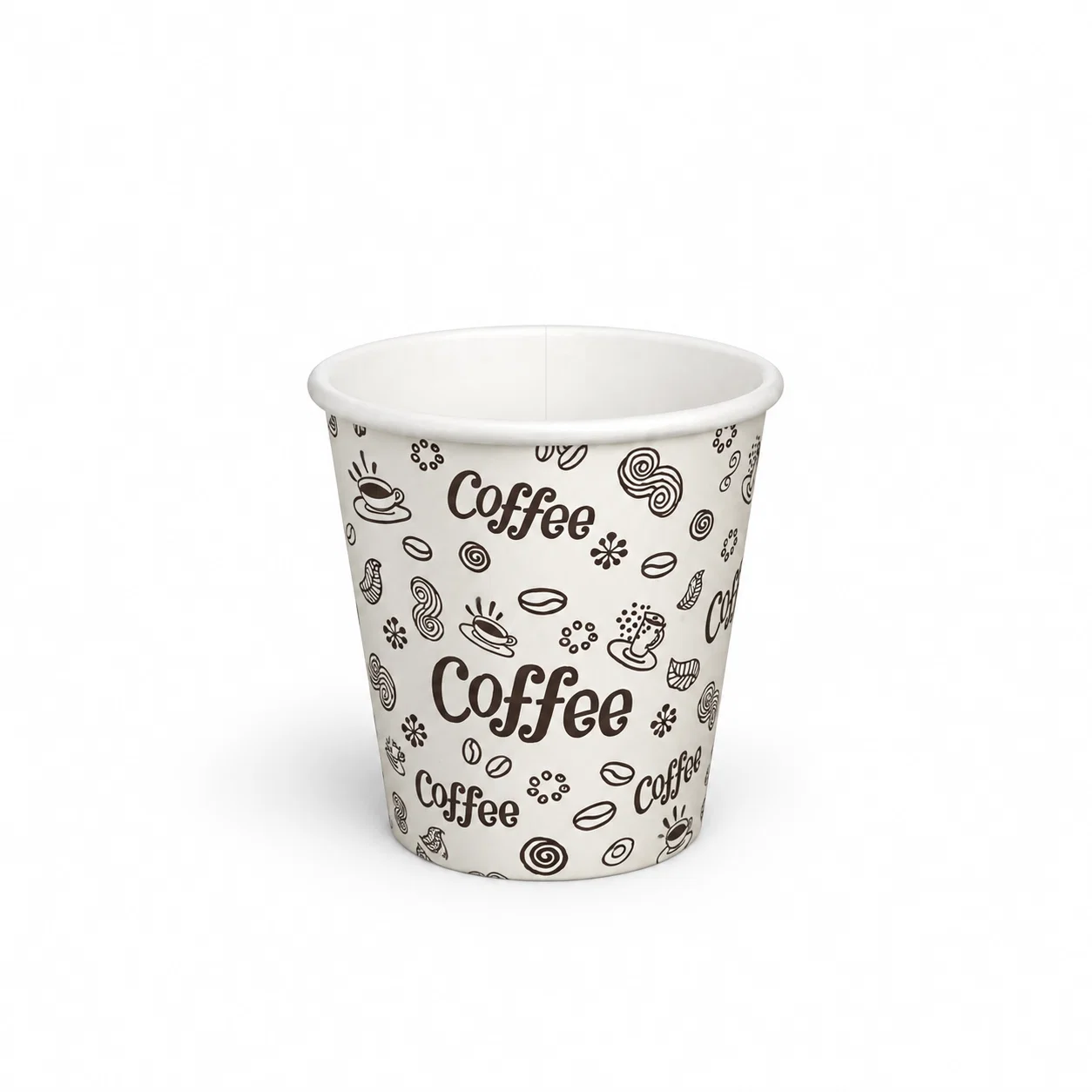 Pahar din hirtie 100ml COFFEE eco d62 (50 buc)