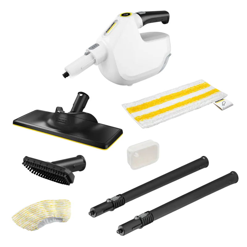 Aparat de curățat cu abur Karcher SC 1 Multi & UP 1.516-410.0, Alb