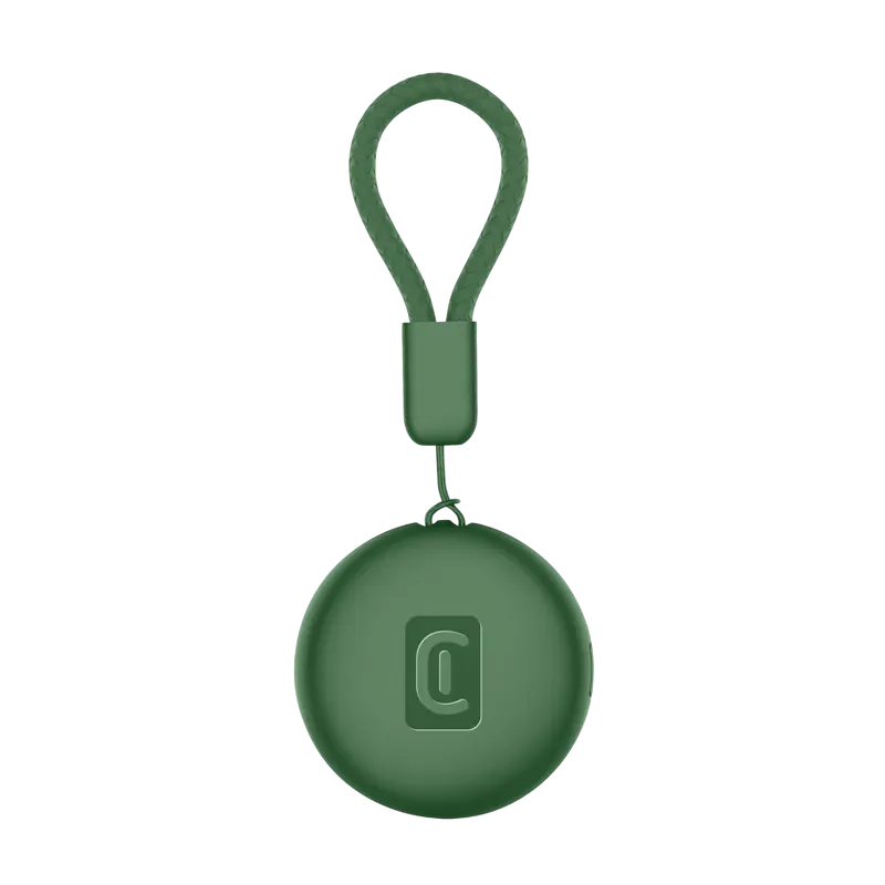 Tracker inteligent Cellularline Tracy Tag Dual, Verde