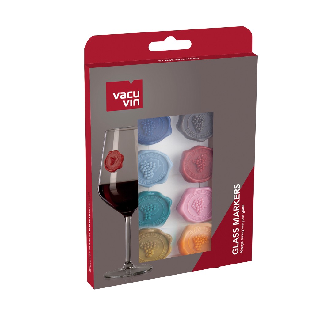 Vacu Vin Glass Markers Classic