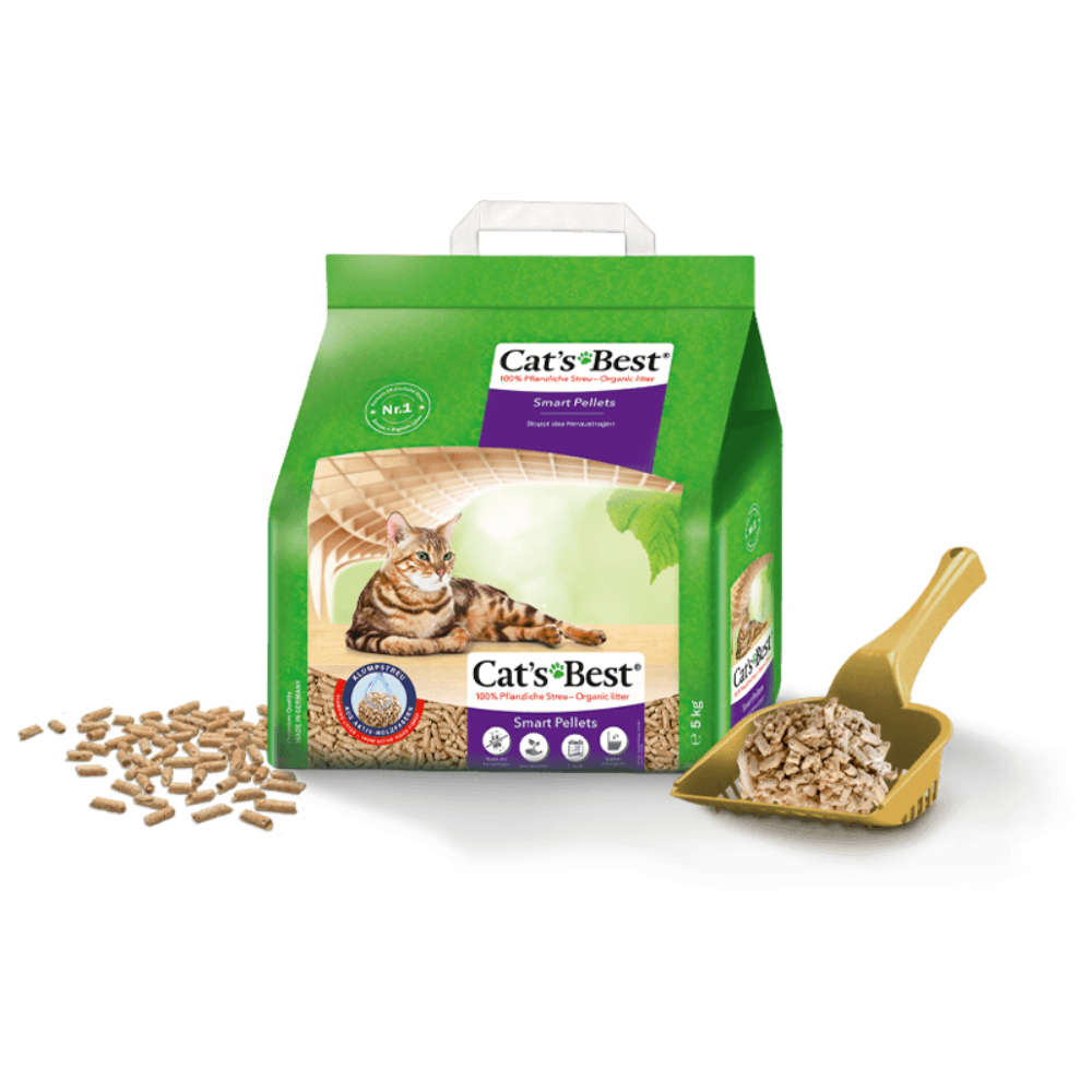 CAT'S BEST SMART PELLETS 5L (2,5kg), așternut pentru litiere