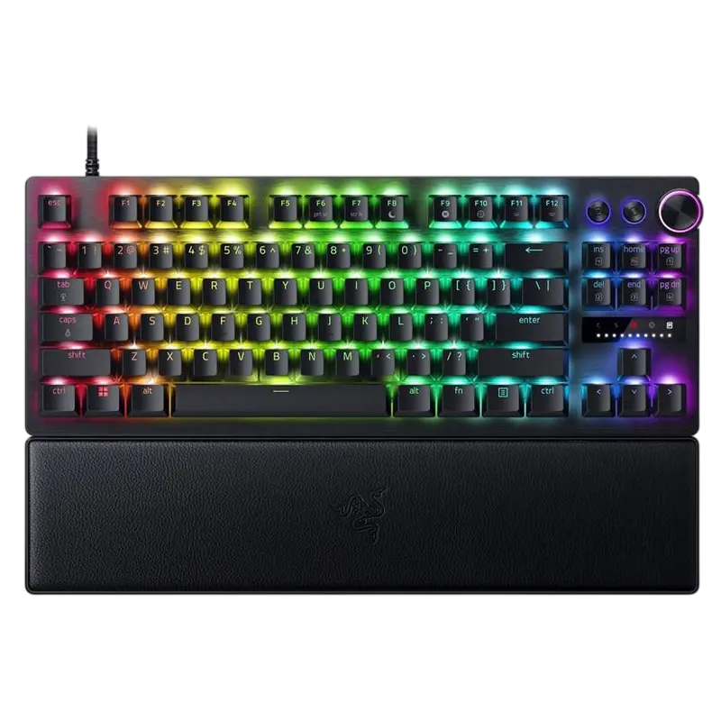 Tastatură Razer Huntsman V3 Pro TKL, Cu fir, Negru