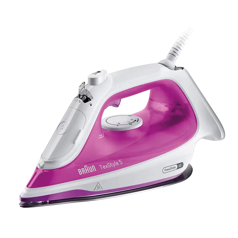 Fier de călcat Braun SI5225PU, 2700W, Alb | Violet
