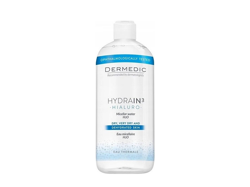 Dermedic hydrain3 HIALURO apa micelara 500ml