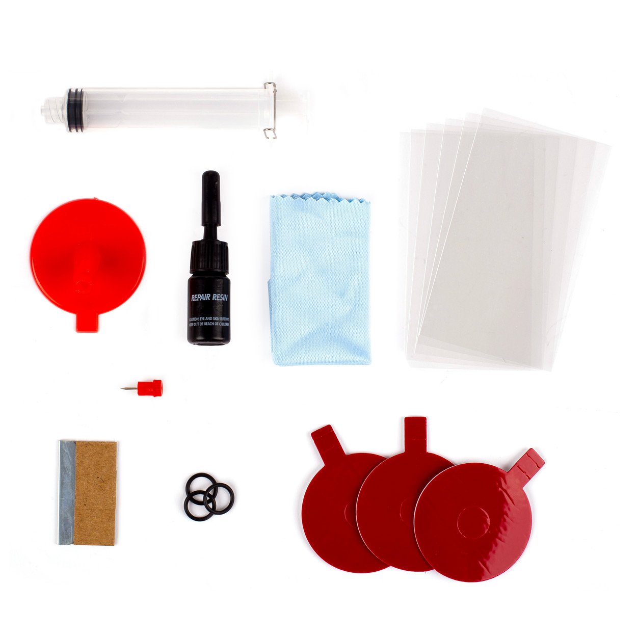 02832 Set universal de instrumente p/u reparatia parbriz