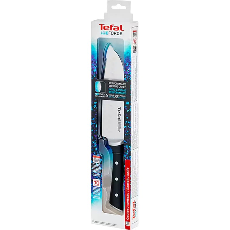Cuțit de curățat pește Tefal K2320614, Negru