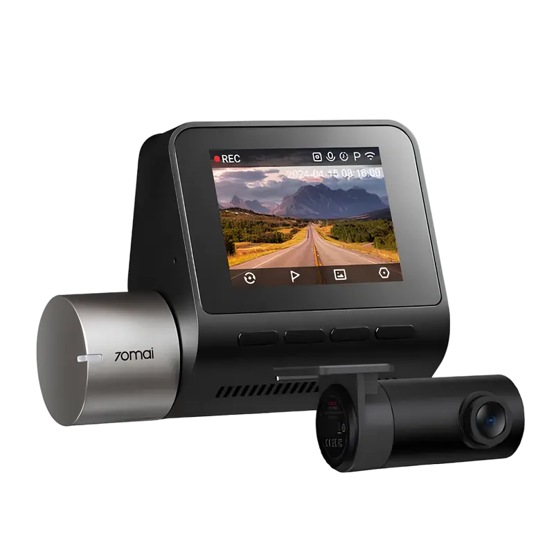 Set Dash Cam față și spate 70mai A510 + RC11, Negru