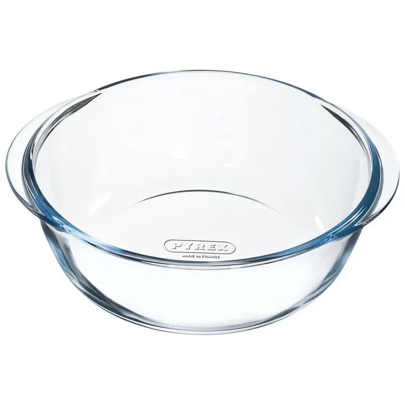 Tava de copt Pyrex 208B100, Transparent
