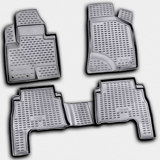 HYUNDAI Santa Fe, 2010-2012. Covorase din poliuretan pentru interior.