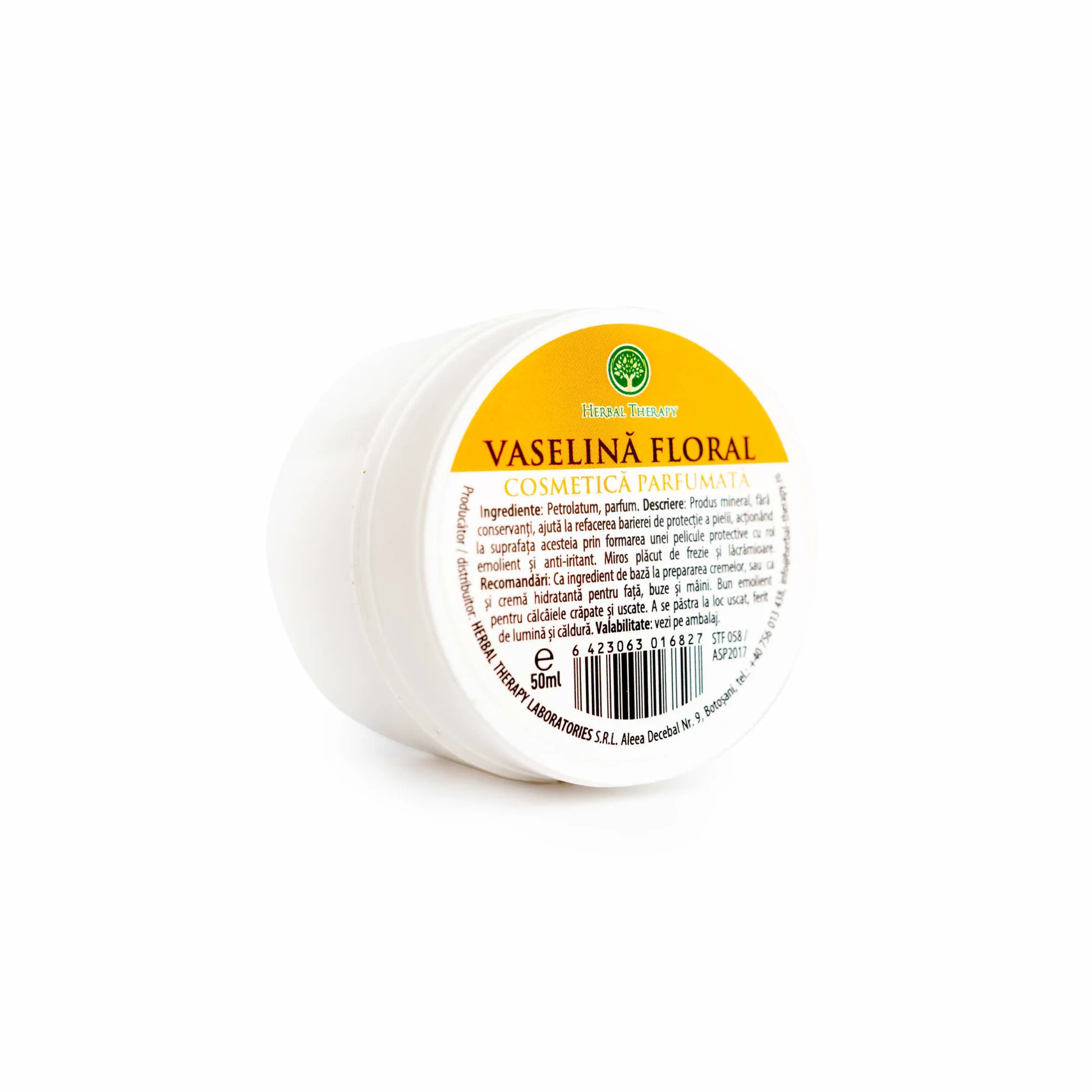 Vaselină Cosmetică cu Parfum Floral, 50 ml