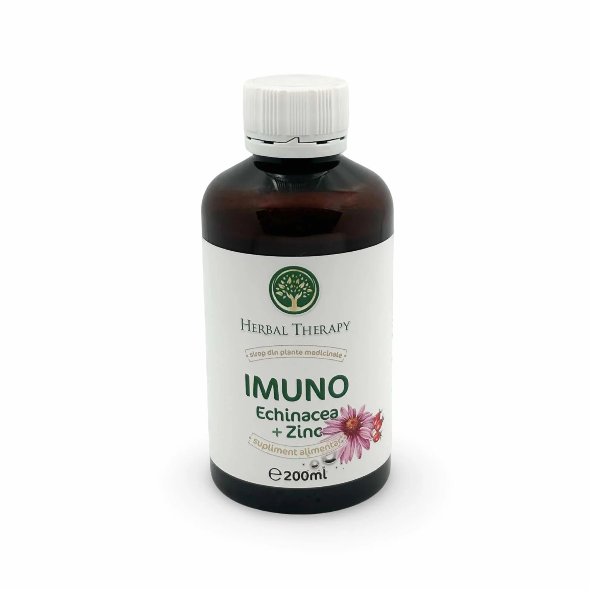 Sirop Imunitate și Vitalitate - Imuno Echinacea și Zinc, 200 ml