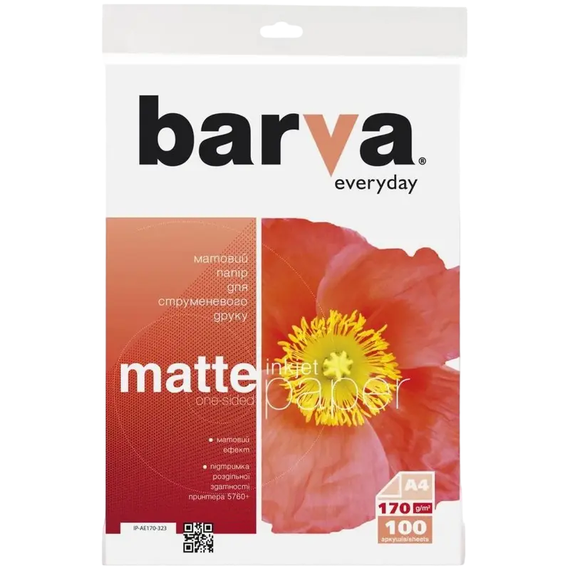 Hârtie fotografică Barva Everyday Matt, A4