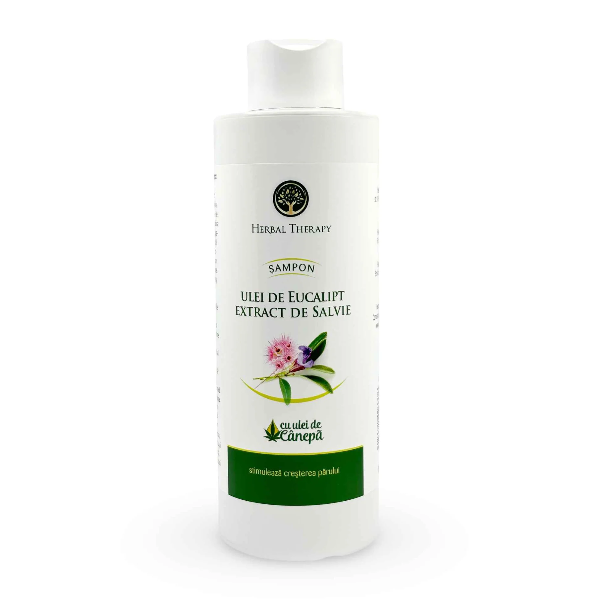 Șampon Stimulează Creșterea Părului - Extract de Salvie, Ulei de Eucalipt și Ulei de Cânepă 1000 ML