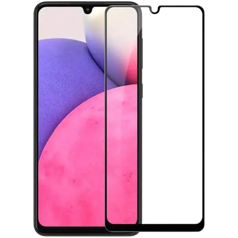 Sticlă de protecție Xcover Samsung Galaxy A33 - Full glue premium, Negru