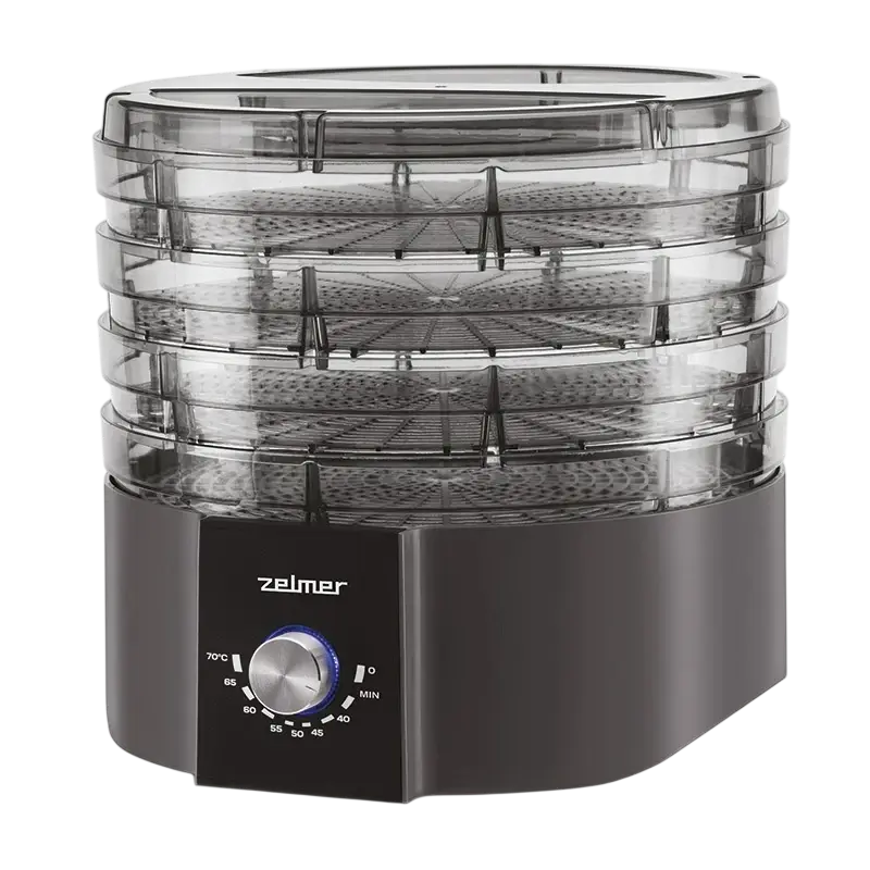 Deshidrator de fructe Zelmer ZFD1004, Negru