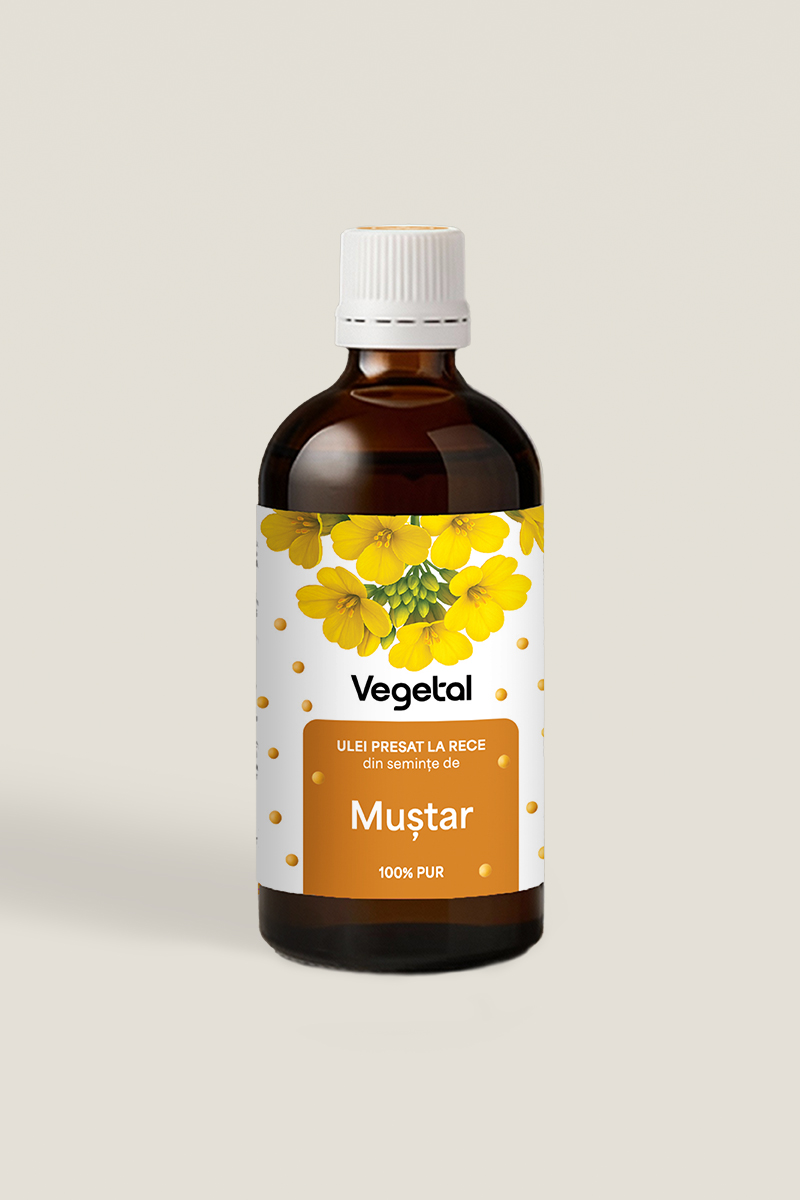 Ulei din Seminte de  MUSTAR presat la rece c/s., 100ml