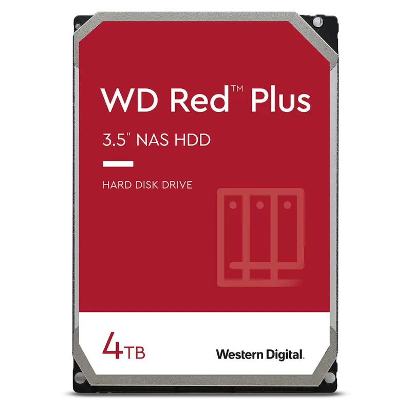 Unitate HDD Western Digital WD Red Plus, 3.5", 4 TB <WD40EFPX>